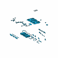 OEM Toyota Highlander Battery Assy, Hv Supply Diagram - G9510-48011