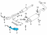 OEM 2021 Ford F-150 CONVERTER ASY Diagram - ML3Z-5E212-H