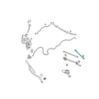 OEM 2010 Infiniti FX50 Link Assy-Connecting, No 1 Diagram - 28841-1CA0A