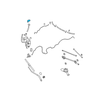 OEM 2014 Infiniti QX70 Cap-Windshield Wash Tank Diagram - 28913-1CA0A