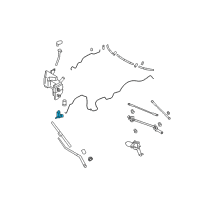 OEM Nissan Versa Note Pump Assy-Washer Diagram - 28920-CA000