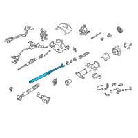 OEM GMC C2500 Steering Column-Lower Shaft Diagram - 26034521