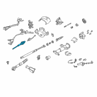 OEM GMC K1500 Suburban Steering Wheel Diagram - 16759293