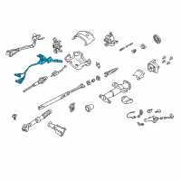 OEM Chevrolet C2500 Front Wiper Switch Diagram - 26100985