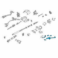 OEM 1999 GMC Jimmy Control Asm-Automatic Transmission Diagram - 15203941