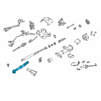 OEM 1995 GMC Sonoma Steering Column Intermediate Shaft Diagram - 26047286