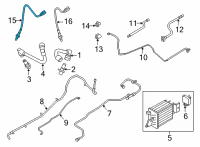 OEM 2021 Ford F-150 SENSOR - HEGO Diagram - ML3Z-9F472-E