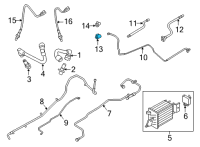 OEM 2022 Ford F-150 Purge Solenoid Diagram - L1MZ-9B325-A