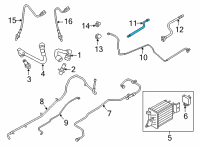 OEM 2022 Ford F-150 PIPE - FUEL Diagram - ML3Z-9J280-C