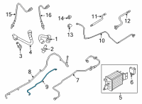 OEM 2022 Ford F-150 Tube Assembly Diagram - FL3Z-9J285-A