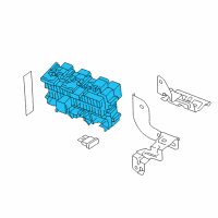 OEM Nissan Rogue Block Assembly-Junction Diagram - 24350-4CL0B