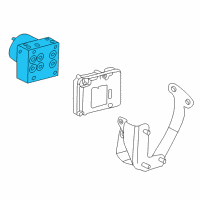 OEM Lincoln Aviator ABS Control Unit Diagram - 4L2Z-2C215-AA