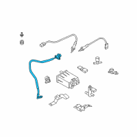 OEM 2008 Infiniti M35 Fuel Damper Assembly Diagram - 22675-AM60B
