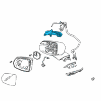 OEM 2022 Cadillac XT6 Signal Lamp Diagram - 84022037