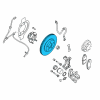 OEM 2010 Nissan Maxima Rotor-Disc Brake, Front Diagram - 40206-9N00C