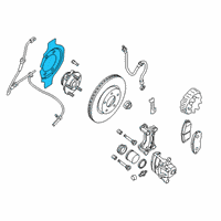 OEM 2019 Nissan Maxima Baffle Plate Diagram - 41151-4RA0A