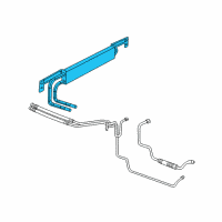 OEM Ram 3500 Cooler-Power Steering Diagram - 55111392AC