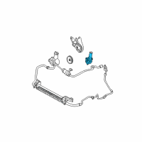 OEM 2005 Ford Taurus Power Steering Pump Diagram - YF1Z-3A674-DBRM