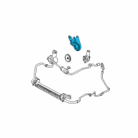 OEM 2001 Mercury Sable Power Steering Pump Support Diagram - F8DZ-3C511-AA