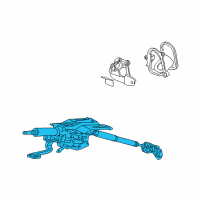 OEM Acura TL Column Assembly, Steering Diagram - 53200-SEP-A03