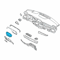 OEM 2020 Hyundai Palisade Panel Assembly-Cluster Facia Diagram - 84830-S8100-WDN