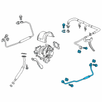 OEM Buick Return Line Diagram - 12626640