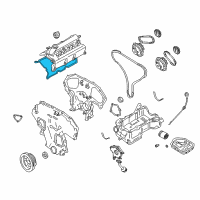 OEM Nissan Maxima Rocker Cover Gasket Diagram - 13270-8J112