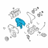 OEM Infiniti Cover Assy-Front Diagram - 13500-AL615