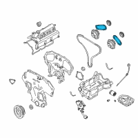 OEM 2015 Infiniti QX50 Chain-Timing CAMSHAFT Diagram - 13028-JK20B