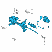 OEM 2018 Honda CR-V Gear Box Assembly, Eps Diagram - 53620-TLC-A12