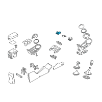 OEM Kia Sportage Switch Assembly-Front Seat Diagram - 933303W010GAH