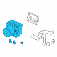 OEM Chevrolet Silverado 2500 HD Brake Pressure Modulator Valve Assembly Diagram - 25879231