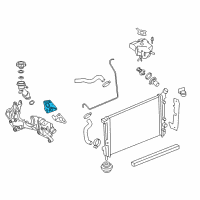 OEM 2008 Chevrolet Uplander Cross Over Pipe Gasket Diagram - 12577704