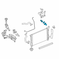 OEM 2006 Saturn Relay Water Inlet Diagram - 12591885