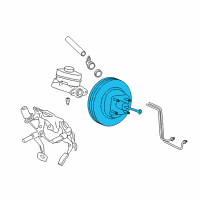 OEM Lincoln Aviator Booster Assembly Diagram - 2C5Z-2005-AA