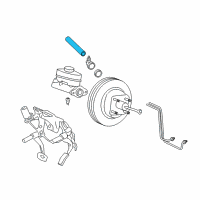 OEM Lincoln Aviator Tube Assembly Diagram - 2C5Z-9C482-AA