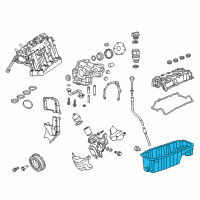 OEM 2013 Dodge Dart Pan-Engine Oil Diagram - 4892916AC