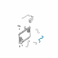 OEM 2005 Nissan Altima Hose-Auto Transmission Oil Cooler Diagram - 21631-8J010