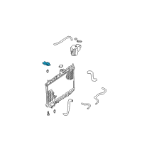 OEM 2002 Nissan Altima Bracket-Radiator Mounting, Upper Diagram - 21542-8J000