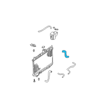 OEM 2003 Nissan Altima Hose-Radiator, Upper Diagram - 21501-8J000