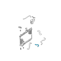 OEM 2007 Nissan Quest Hose-Auto Transmission Oil Cooler Diagram - 21632-5Z000