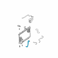 OEM 2006 Nissan Altima Hose-Lower Diagram - 21503-8J010