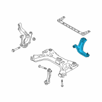 OEM 2012 Nissan Versa Link Complete-Transverse, Lh Diagram - 54501-EL00D