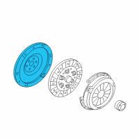 OEM Ford Fusion Flywheel Diagram - 2L8Z-6375-A