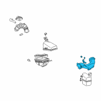 OEM Toyota Solara Inlet Duct Diagram - 17750-03070