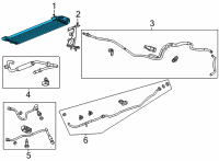 OEM 2021 Chevrolet Camaro Cooler Diagram - 23385931