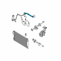 OEM 2006 Kia Sportage Suction Pipe Diagram - 977732E100