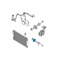 OEM Kia Spectra5 PULLEY-Tension Diagram - 978342D520