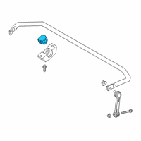 OEM 2020 BMW X7 STABILIZER RUBBER MOUNTING Diagram - 33-55-6-889-560