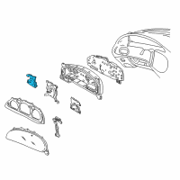 OEM 2001 Mercury Sable Fuel Gauge Diagram - 1F1Z-9305-AA